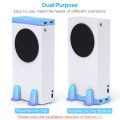 for Xbox Series S Cooling Fan Console Vertical Stand Holder External Cooler 2 USB Ports Fans 3 Speeds for Xbox Series S Console. 