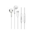 MobileMarkaz Type-C Handsfree Earphones with Dual Drivers | Deep Bass HD Sound Wired Earphones with Mic | Low Latency Gaming & Calling Headset | USB-C Audio Earphones for Smartphones, Tablets & Laptops. 