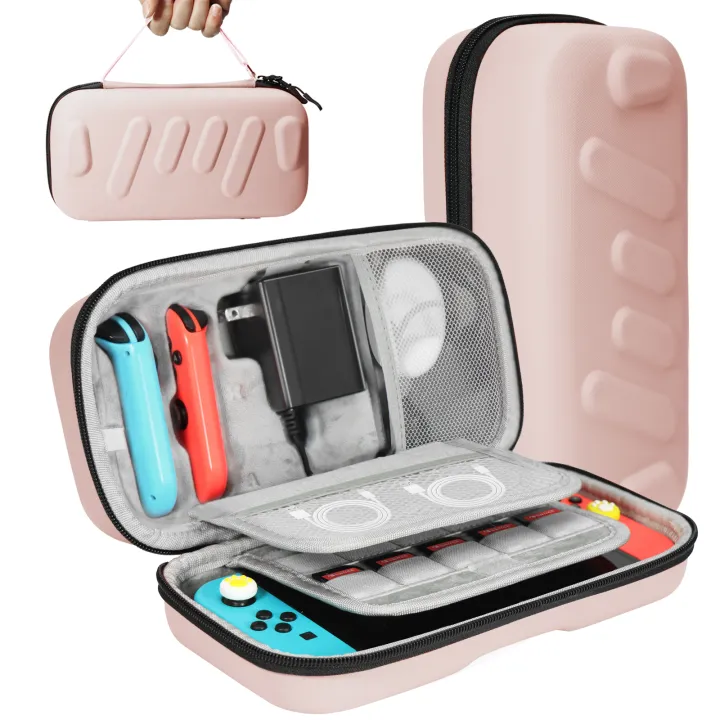 Carrying%20Case%20Compatible%20with%20Switch/OLED%20-%20For%20Console%20&%20Accessories%20Portable%20Hard%20Shell%20Pouch%20Carrying%20Travel%20Bag%20-%20Image%207