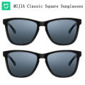 Original MIJIA Classic Square Sunglasses TAC Polarized Lenses Glasses Retro Light Frame Screwless UV Protection Driver Women Men. 