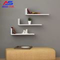 L shaped Wall Shelves Set of 3- Decorative Wall Shelf Display For Living Room Or Bed Room Wall Shelves Wall decor kitchen itmes holders wall shelves bookcase &shelving floating wall hanging shelves. 
