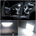 1/2/10PCS Cob 16 24 36 48SMD White Reading Lamp Led T10 Car Parking Bulb Auto Interior Panel Light Festoon License Plate Light. 