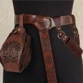 Medieval Knight Belt Renaissance Costume Accessories Medieval Belt Sword Holder Pouch for Halloween Costume Belt. 