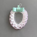 1Pc Designer Lace Strawberry  Photo Card Holder Sweet Anime Character  Idol Support Card Display Girl Ita Bag Ornament Decor. 