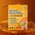 Bee Venom Detox Foot Pads | Premium Pads to Feel Better, Sleep Better & Relieve Stress | Organic Foot Patches. 