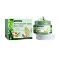 Green Tea Hand Mask Anti-Wri-nkle Moisturizing Wh-itening Repair Exfoliating Callus Film Nourish Hand Skin Care Cream 50g.