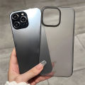 Translucent Clear Phone Case For iPhone 17 Air 16 Pro Max 15 14 16 Plus 13 12 Mini 11 Matte Black Soft TPU Shockproof Back Cover. 