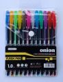 Pena Glitter Metalik 1.0mm Isi 12pcs Pulpen Warna Warni Tinta Pastel Pen Pastel Ballpoint Craftwork Scrapbook Gel Ink Highlighter pen. 