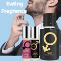 Portable Men's Attraction Fragrance Spray, Long Lasting Attractiveness , Rich Complex Layers, Boost Dating Success Body Spray. 