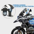 Motorcycle Windscreen 180+ Degree Blind Spot Mirror Wide Angle Rearview Mirror Safety Auxiliary Rear View Mirror for BMW Yamaha. 