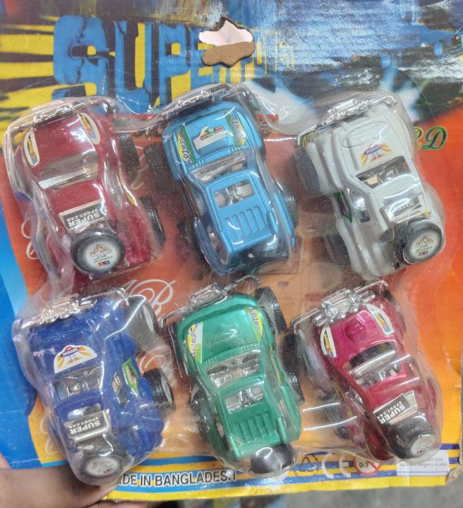 Toys%20Pull%20Back%20Vehicles%20Car%20Toy%20Play%20Set%20Friction%20Powered%206%20pis%20-%20Image%204