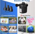 Mini Inflatable Pump Electric Air Cushion Camping Pump Portable Rapid Filling Mattress Swimming Pool Air Filling Blower Injector. 