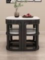 Dining table with chairs space saver dining chairs set with 4 chairs table pure sheesham wood life time warranty. 