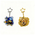 Anime Cookie Run Kingdom Cosplay Key Chain Cartoon Character Backpack Pendant Acrylic Keychain Jewelry Accessories Prop. 