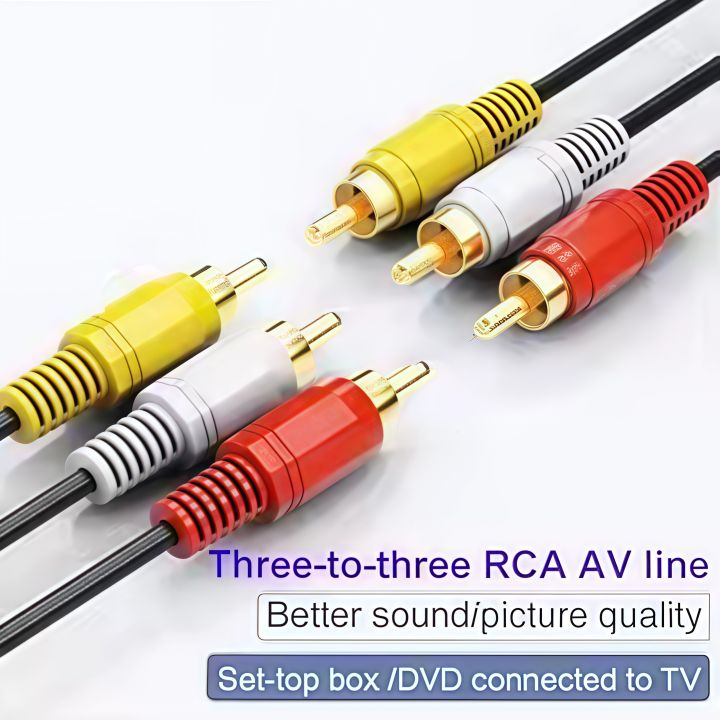 3%20RCA%20to%203%20RCA%20Composite%20AV%20Cable%20-%20Male%20to%20Male%20Audio%20Video%20Cable%20for%20TV/DVD/Home%20Theater%20(Wholesale%20Available)%20-%20Image%204