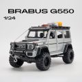 1:24 Mercedes-Benz BRABOS G550 4X4 modified alloy off-road vehicle Diecast model. 
