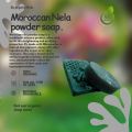Moroccan Nela powder Organic soap.whitening Soap.. 