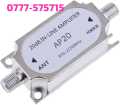 Satellite 20Db Gain Inline Amplifier 950-2150MHZ Signal Booster for Dish Network Antenna AMP Directv FTA RG6 Cables. 
