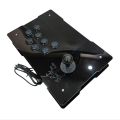 SALjoyArcade PS4 Usb Arcade joystick gamepad for Playstation 4, Playstation3, Windows and Android [Model: CSAP4]. 