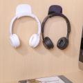 Universal Headphone Stand Adhensive Plastic Wall Mount Hanger Under Desk Headset Rack Holder Support For Gaming Earphone Bracket. 