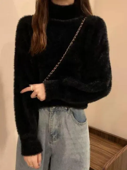 2026%20Winter%20Imitate%20Mink%20Wool%20Hot%20Fleecing%20Female%20Turtleneck%20Elastic%20Casual%20Sweater%20Women%20Knitted%20Tops%20Pullovers%20Soft%20%20Warm%20-%20Image%204