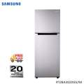 SAMSUNG RT28A3022GS/IM - 253 Ltr Frost Free Double Door Refrigerator (Dit) - Silver. 