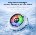 Memo CX20 Magnetic Semiconductor Phone Cooler - RGB Radiator Cooling Fan for Gaming.
