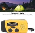 Portable Radio,Solar Powered AM/FM Radio with Built-in LED Torch -Ideal for Walking,Hiking,Camping and Home Office/Kitchen/Bedroom Use (Color : Green). 