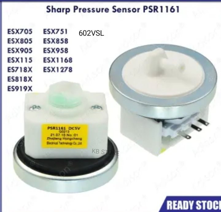 Singer/Sharp%20Washing%20Machine%20Pressure%20Sensor%20-%20Image%202