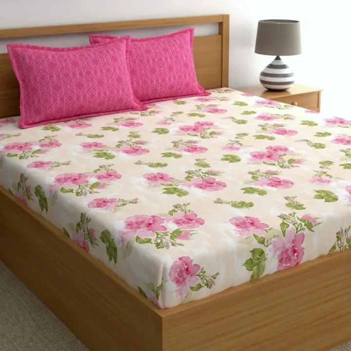 Twill%20Cotton%20Bed%20Sheet%20with%20Two%20Pillow%20Cover%20-%20Image%203