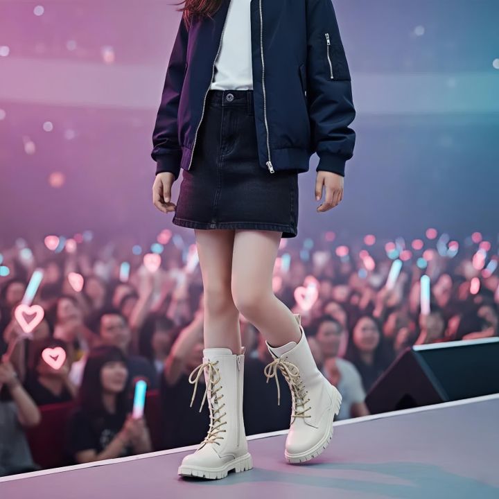 Girls%20Chic%20Korean%20Style%20White%20PU%20Leather%20Boots%20Fashion%20Casual%20and%20Versatile%20Strap%20Side%20Zipper%20Soft%20Bottom%20High%20Boot%20for%20Kids%20%EF%BB%BF%20-%20Image%203