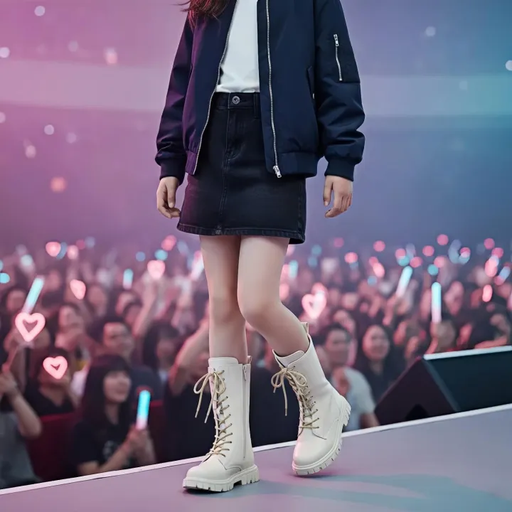 Girls%20Chic%20Korean%20Style%20White%20PU%20Leather%20Boots%20Fashion%20Casual%20and%20Versatile%20Strap%20Side%20Zipper%20Soft%20Bottom%20High%20Boot%20for%20Kids%20%EF%BB%BF%20-%20Image%203