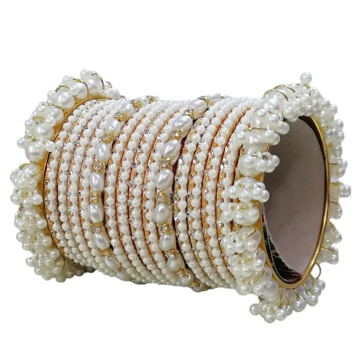 Combo%20Of%20Pearl%20Bangle%20with%20Fancy%20Metal%20Bangle%20for%20Women%20and%20Girls,%20White%20Pearls%20Kadha%20Bangles%20Set%20for%20Girls%20-%20Image%207
