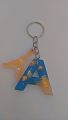 customised name resin keychain with your choice and colour. 