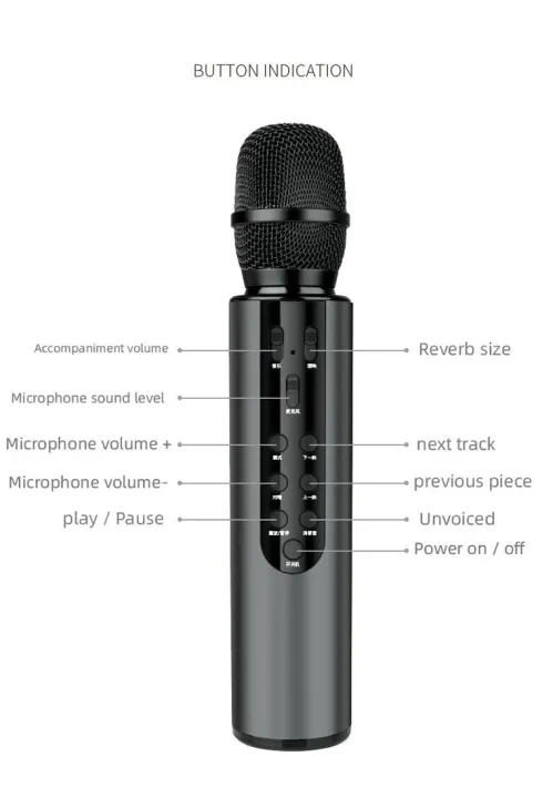 M6%203%20In%201%20Portable%20Bluetooth%20Karaoke%20Microphone%20With%20Speaker%20-%20Image%204