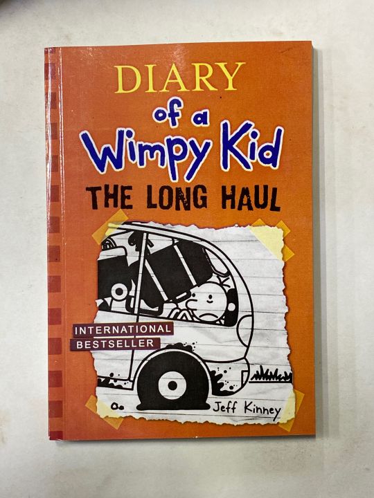 DIARY OF WIMPY KID THE LONG HAUL BY JEFF KINNEY