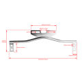 Universal Motorcycle Fog Light Bracket Motorbike HeadLight Turn signals Lamp Auxiliary Bar Holder Scooter Off-road Touring. 