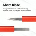 Dspiae AT-TSA AT-TSB Wide Mouth Push Knife 440 Stainless Steel Model Build Tools for Model Making Gundam Hobby DIY Craft Tool. 