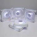Jungle Leopard Prism 6Pro ARGB PC Case Fan 120mm 3-sided Infinite Mirror 5V 3PIN Motherboard Lighting Sync 4PIN PWM. 