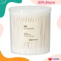 Muji Cotton Pads and Cotton Swabs, Muji Cut Cotton Ecru, Cotton Buds, Facial Cotton Pads. 