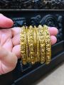 Very Beautiful Bangles One Carrat Gold Bangles set Chori jewellery for Girls😊Low Stock

I. 