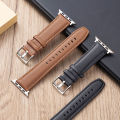 Leather Watch Band for apple watch strap 49mm 44mm 45mm 42mm 38mm 40mm 41mm Woman Man bracelet iWatch series 8 7 6 5 4 3 Se Band. 