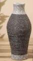 Vase ( wicker floor vase). 