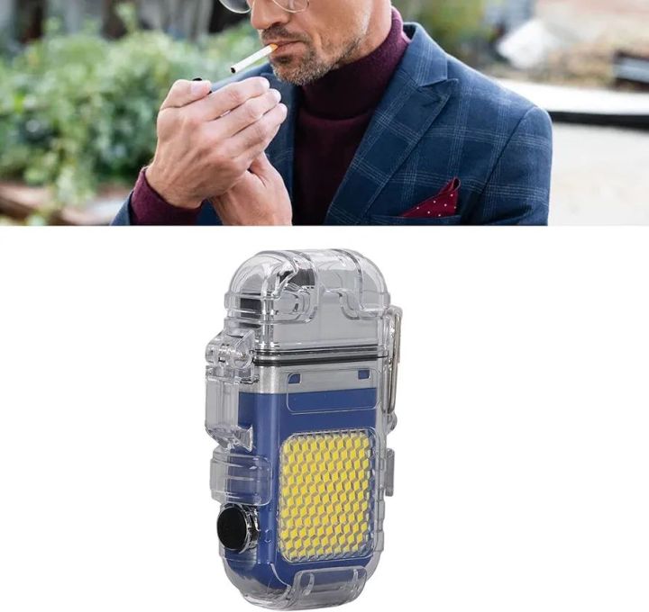 Smiling%20Shark%20Rechargeable%20Flashlights%20With%20Lighter%20Function%20-%20Image%202