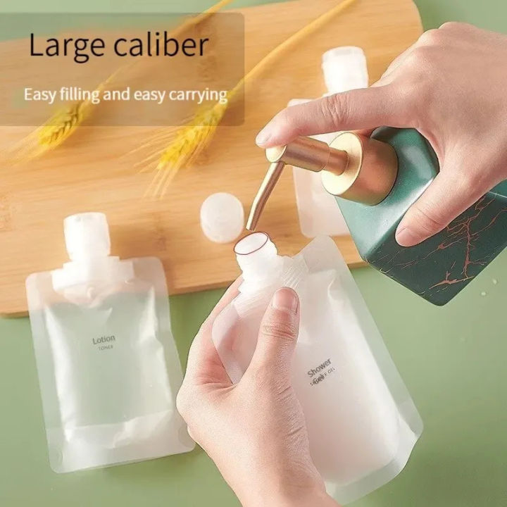 20/5pcs%20Travel%20Portable%20Size%20Refillable%20Empty%20Squeeze%20Pouch%20Stand%20Up%20Spout%20Pouch%20Refillable%20Face%20Cream%20Squeezable%20Bags%20Leakproof%20-%20Image%202