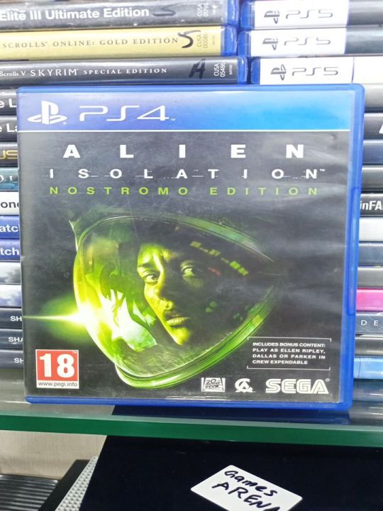 PS4 Game Alien isolation Playstation 4 dvd Alien isolation