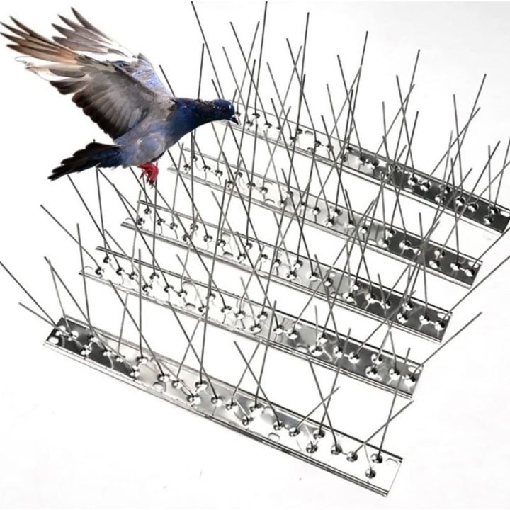 25/33/50CM%20Stainless%20Steel%20Birds%20Repeller%20Bird%20Repellent%20Needle%20Bird%20Pigeon%20Scare%20Thorn%20Anti-bird%20Device%20-%20Image%203