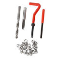 30Pcs Metric Thread Repair Insert Kit M3 M4 M7 M9 M11 Helicoil Car Pro Coil Tool 304 Stainless Steel Auto Repair Tool Bag. 