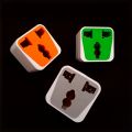 3 Pcs Universal Multi Plug Adapter Super Mobile Multi Plug 3Pin to 2Pin Converter. 