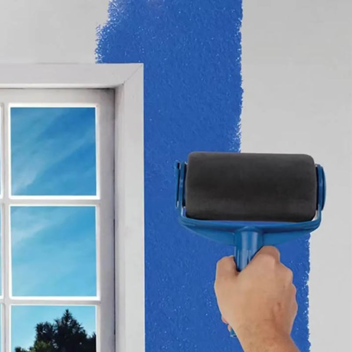 1pc%20Self-priming%20Large%20Drum%20Brush,%20Wall%20Painting%20Brush,%20Latex%20Paint%20Wall%20Brush%20-%20Image%203